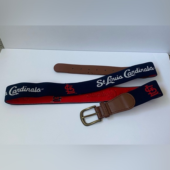Other - Saint Louis Cardinal’s Men's Belt - Navy and Red